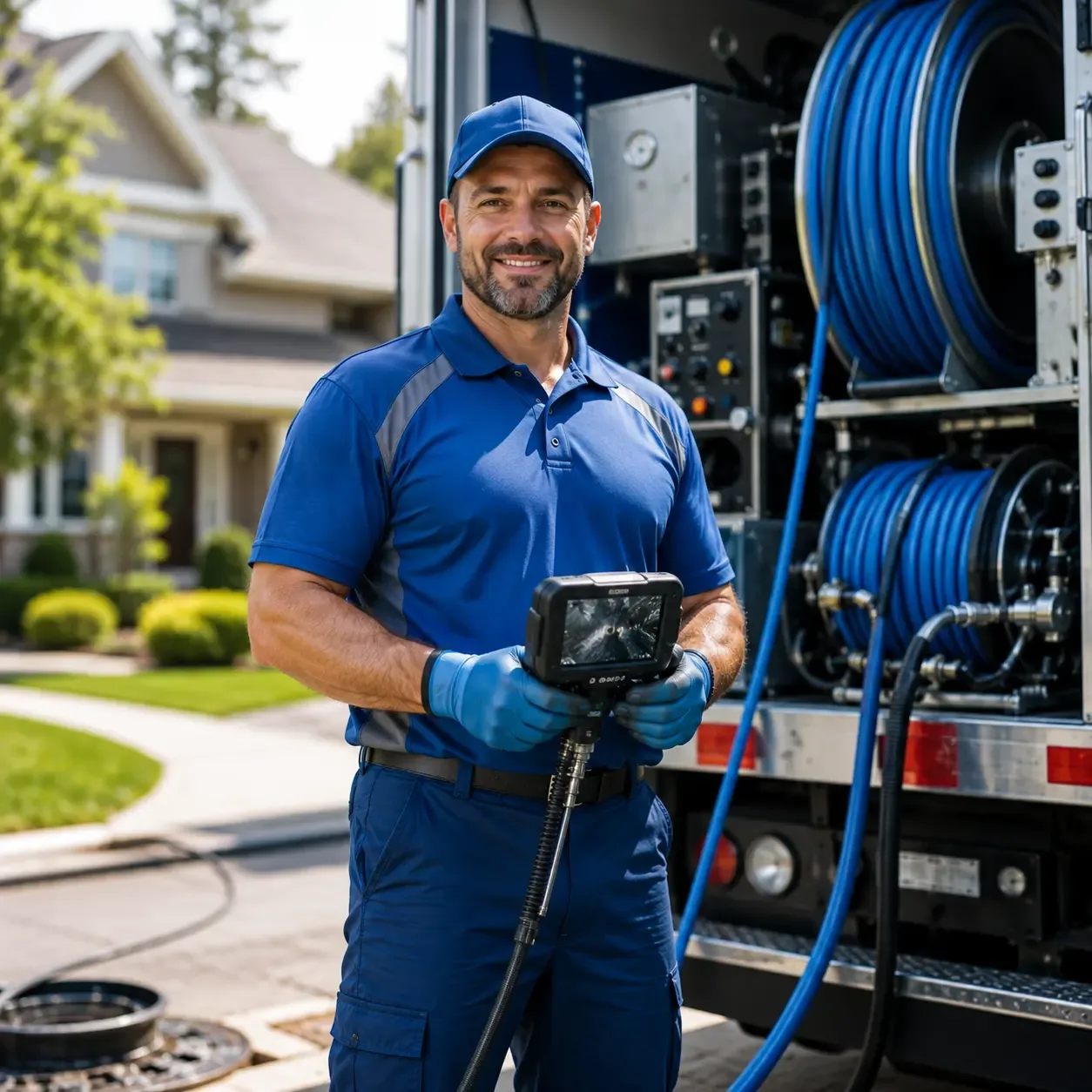 Local outdoor drain cleaning specialists in Gray, LA